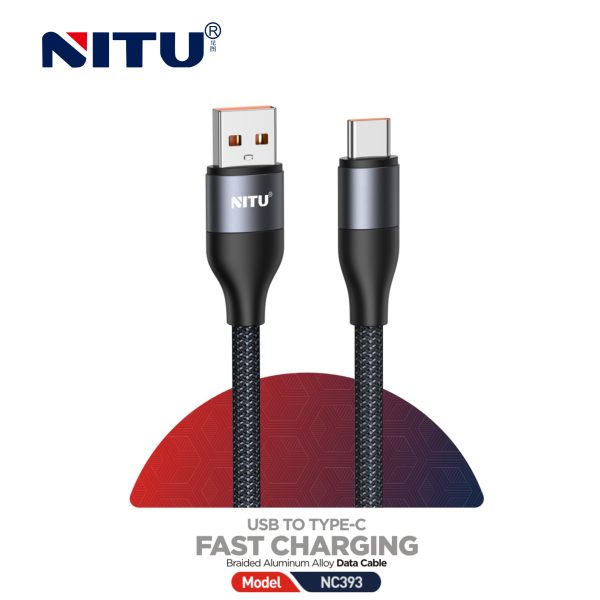 NITU NC393 USB-A to Type-C Fast Charging Data Cable