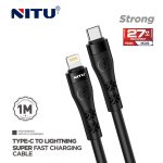 NITU NC400 27W Type-C to Lightning Fast Charging Cable