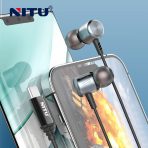 NITU Type-C Wired In-Ear Earphones with Mic and Control - Image 5