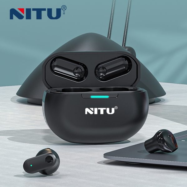 NITU Wireless Bluetooth Earbuds with Charging Case