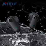 NITU Wireless Bluetooth Earbuds with Charging Case - Image 4