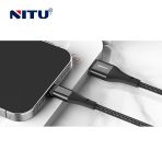 NITU NC204 2M 3A Braided USB to Type-C Fast Charging & Data Cable - Image 2