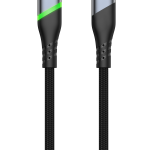 NITU NC408 60W USB-C to USB-C Fast Charging Rainbow Light Cable (1m)
