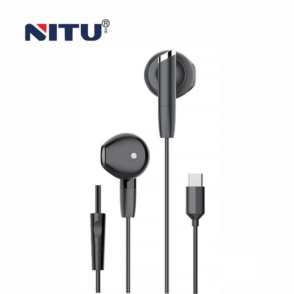 NITU NE71 Type-C Wired Stereo Earphones with Mic