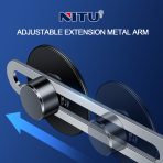 NITU NH78 Multi-Angle Folding Magnetic Car Phone Holder - Image 6