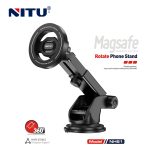 NITU NH61 MagSafe-Compatible 360° Rotating Magnetic Car Phone Holder