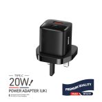 NITU NTC219 20W Dual‑Port PD+QC3.0 Travel Power Adapter - Image 2